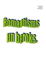 Research Papers 'Romantisms un baroks', 11.