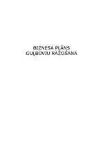Business Plans 'Guļbūvju ražošanas biznesa plāns', 1.