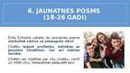 Presentations 'Dzīves posmu iedalījums', 14.
