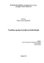 Research Papers 'Veselības aprūpe Latvijā un Lielbritānijā', 1.