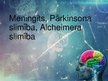 Presentations 'Meningīts, Pārkinsona slimība, Alcheimera slimība', 1.