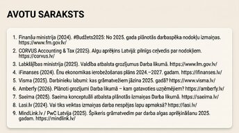 Presentations 'Darba tiesību un nodokļu pamati Latvijā', 13.