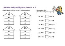 Presentations 'Matemātika ar Minioniem: slepenās misijas un uzdevumi 1.–2. klasei', 3.