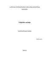Research Papers 'Folijskābes anēmija', 1.