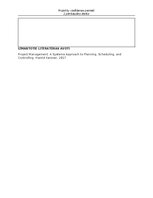 Summaries, Notes 'Projektu vadīšanas pamati', 14.