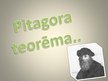 Presentations 'Pitagora teorēma', 1.