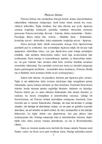 Essays 'Platons "Dzīres"', 1.