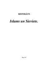 Research Papers 'Islāms un sieviete', 1.