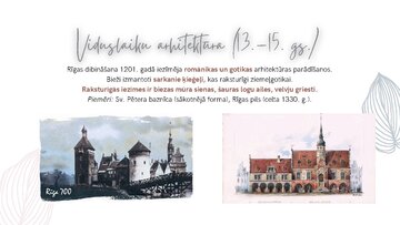 Presentations 'Rīgas arhitektūras stili', 3.