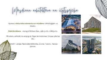 Presentations 'Rīgas arhitektūras stili', 9.