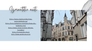 Presentations 'Rīgas arhitektūras stili', 11.