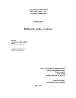 Research Papers 'Reālservitūtu būtība un funkcijas', 1.