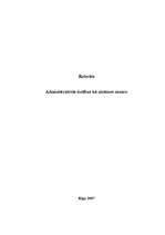 Research Papers 'Administratīvās tiesības kā zinātnes nozare', 1.