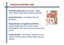 Presentations 'Pozitīvisms', 2.