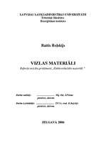 Research Papers 'Vizlas materiāli', 1.