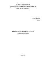 Research Papers 'Atmosfēras spiediens un vējš', 1.