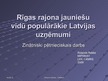 Research Papers 'Rīgas rajona jauniešu vidū populārākie Latvijas uzņēmumi', 34.