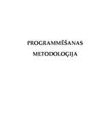 Research Papers 'Programmēšanas metodoloģija', 1.