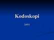Presentations 'Kodoskopi', 1.