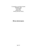 Research Papers 'Bērna raksturojums', 1.