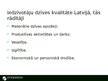 Presentations 'Iedzīvotāju dzīves kvalitāte Latvijā, tās rādītāji', 2.