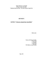 Essays 'Eiropas Savienības sankcijas pret Krievijas Federāciju: lēmuma analīze organizat', 1.