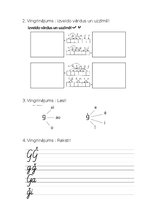 Summaries, Notes 'Uzdevumi burtu apguves pilnveidei 1. klasē', 14.