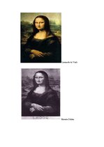 Essays 'Leonardo da Vinči glezna "Džokonda" un tās atveidojums Marsela Dišāna darbā', 2.