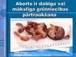 Presentations 'Aborta definīcija un abortu veidi', 3.