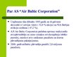 Presentations 'A/s "AirBaltic" korporatīvās sabiedriskās attiecības', 2.