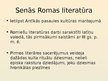 Presentations 'Senās Romas lirika un proza', 2.