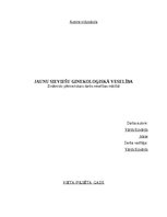 Research Papers 'Jaunu sieviešu ginekoloģiskā veselība', 1.