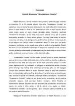Essays 'Domraksts Rūdolfs Blaumanis “Skroderdienas Silmačos”', 1.