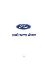 Research Papers 'Ford auto koncerna vēsture', 1.