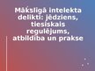 Presentations 'Mākslīgā intelekta delikti: jēdziens, tiesiskais regulējums, atbildība', 1.