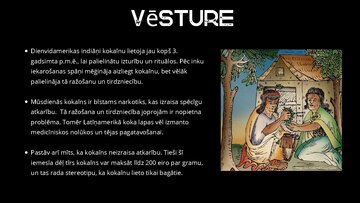 Presentations 'Kokaīns', 3.