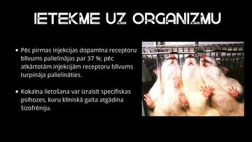 Presentations 'Kokaīns', 6.