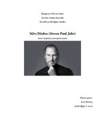 Research Papers 'Stīvs Džobss (Steve Jobs)', 1.