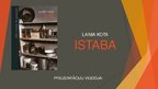 Presentations 'Laimas Kotas romāns "Istaba"', 1.
