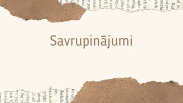 Presentations 'Savrupinājumi', 1.