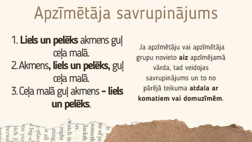 Presentations 'Savrupinājumi', 4.