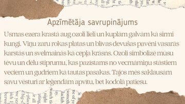 Presentations 'Savrupinājumi', 5.