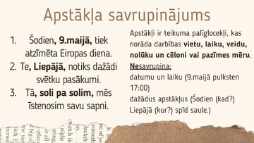 Presentations 'Savrupinājumi', 8.