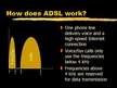 Presentations 'ADSL (Asymmetric Digital Subscriber Line)', 12.