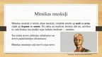 Presentations 'Mīmika un tās nozīme cilvēku saskarsmē', 3.