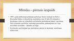 Presentations 'Mīmika un tās nozīme cilvēku saskarsmē', 13.