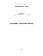 Research Papers 'Latvijas importa struktūras analīze un attīstība', 1.