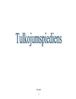 Research Papers 'Tulkojumspiediens', 1.