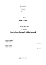 Research Papers 'Veterinārmedicīnas izglītība Igaunijā', 1.