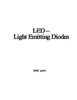 Research Papers 'LED- light-emitting diode', 1.